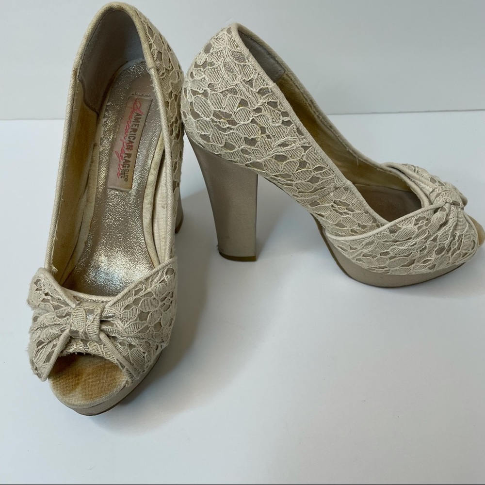 American Rag heel| 6 medium | pin up| lace| vintage - Picture 4 of 15